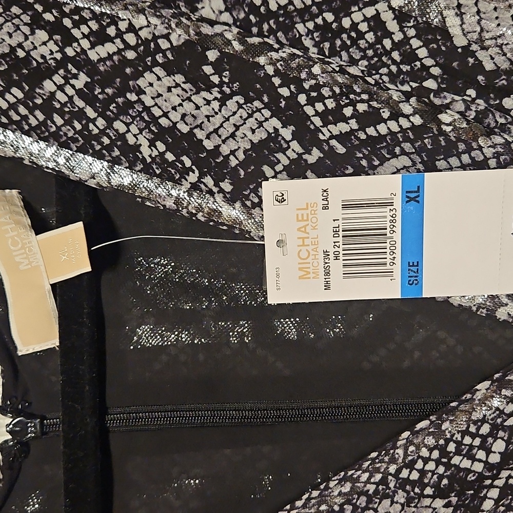 Michael Kors Python Print Mini Dress - Picture 8 of 10